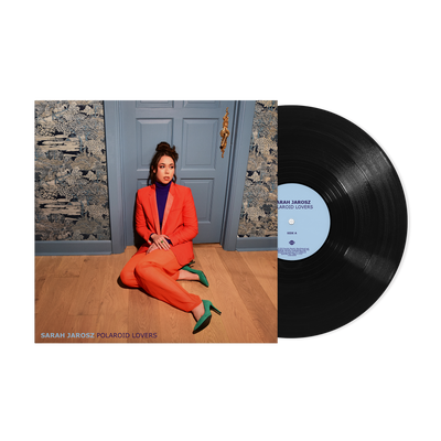 Sarah Jarosz – *SIGNED* Polaroid Lovers Clear w/ Orange Paint Vinyl –  Rounder Records